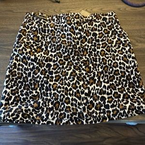 NWT Jcrew Leopard Corduroy Shirt.